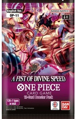 One Piece Bandai CCG - ENGLISH OP-11 A Fist of Divine Speed Booster Pack